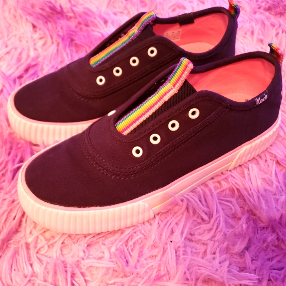 Girls Top kick slip on Keds